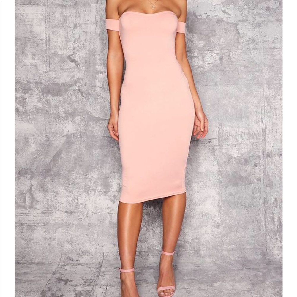 Blush Midi Dress